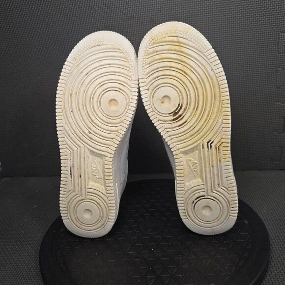 Nike Air Force 1 '07 Shoes Youth Sz 6 White Lace Up Trainers Sneakers - Picture 7 of 9